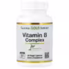 California Gold Nutrition, 維生素 B 複合物，60 粒素食膠囊